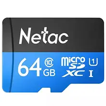 Netac TF Card 64 Гб записки микро sd карты Class 10 Скорость чтения до 80 МБ/с. флэш-память дропшиппинг microsdxc SD карты