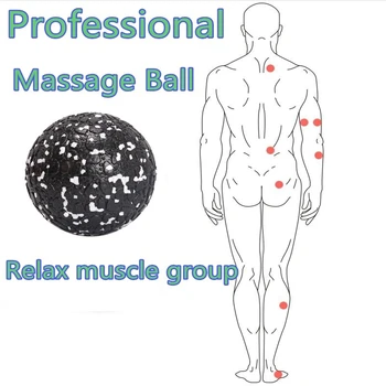 EPP Fitness Peanut Massage Ball Set Lacrosse ball for Shoulder Back Legs Rehabilitation Therapy