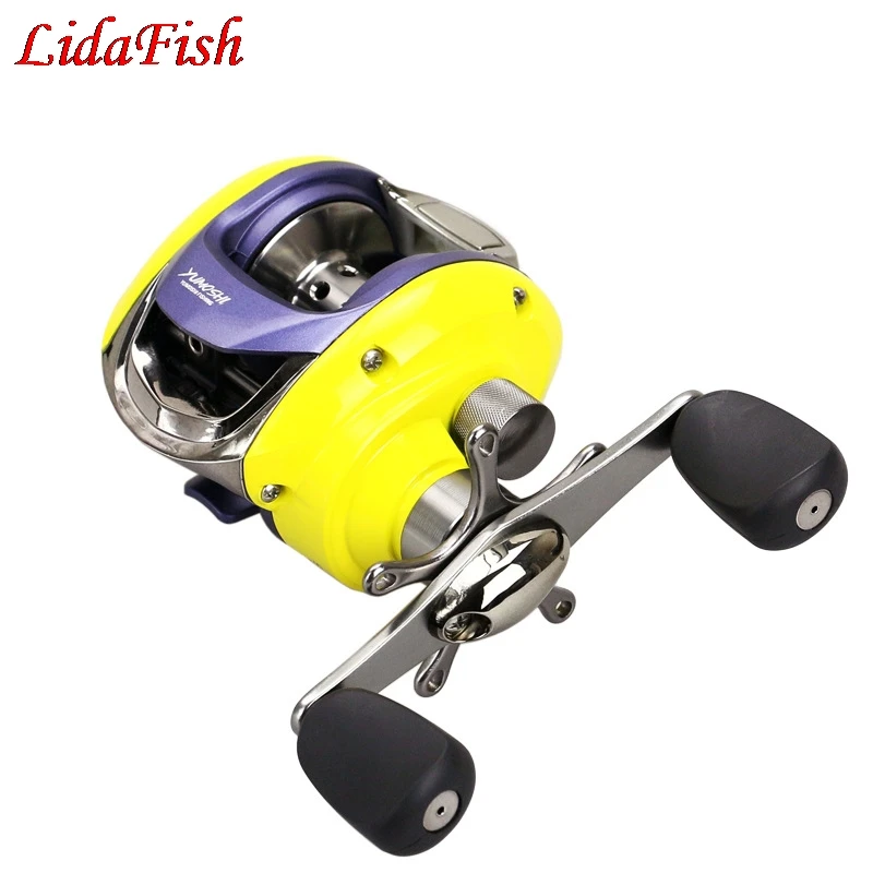 

High Quality fishing Reel 6.2:1 Gear Ratio 12.+1 Bearings Magnetic Brake Low Profile Baitcasting Reel