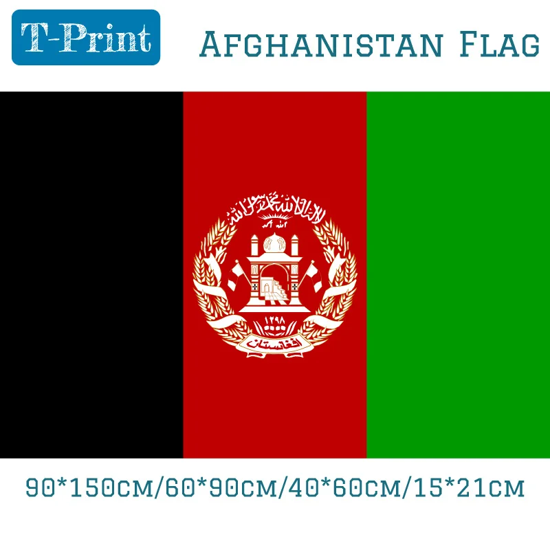 90*150 см/60*90 см/40*60 см/15*21 см 5*3 фута флаг Афган полиэстер флаг|afghanistan flag|polyester flagafghan flag