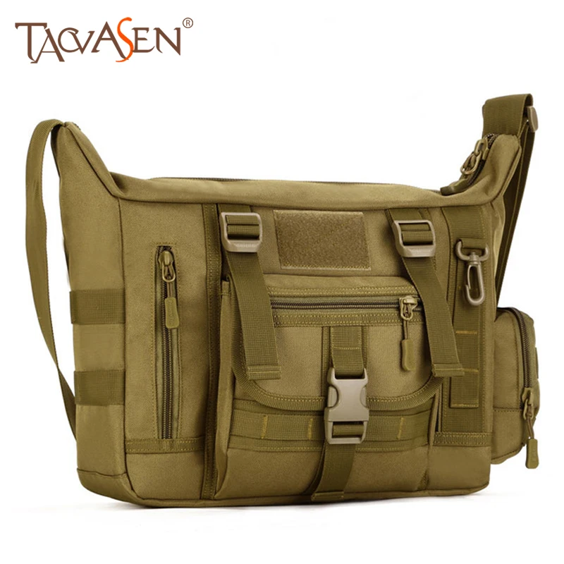 

Men Shoulder Bags Outdoor Military Tactical Bag Nylon Laptop Bag Camping Hiking Sling Bag Messenger Bags Multi-pocket SH-SHZ-28