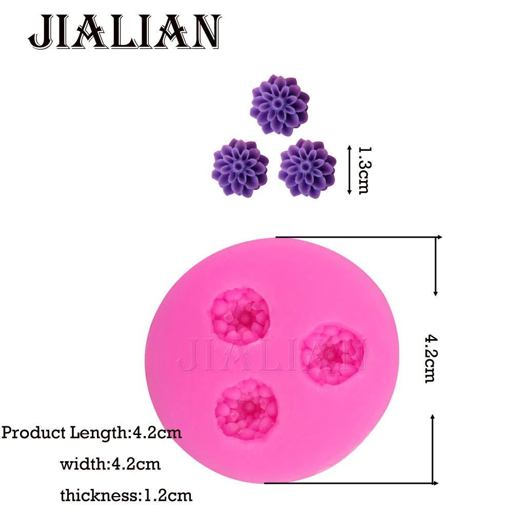 Высокое качество DIY Мини Маргаритка цветы помадка украшения торта силиконовые формы для выпечки Кухонные аксессуары T0212
