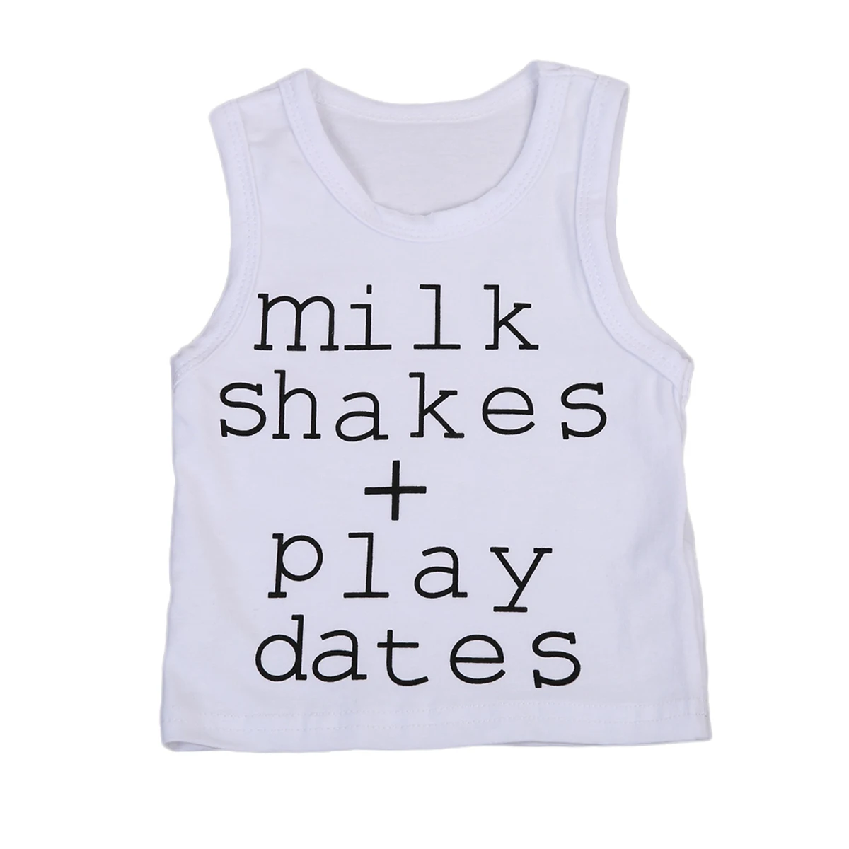 casual cotton o neck sleeveless Summer Infant Toddler Baby Boy