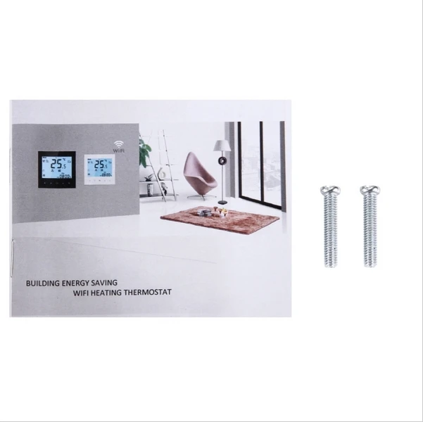 Touchscreen Weekly Program Wifi Thermostat for Electric Heating 16A Remote Controlled by IOS or Android Phone not control boiler