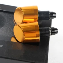 Мотоцикл Алюминиевый сплав ЧПУ руль бар концы крышки Универсальный