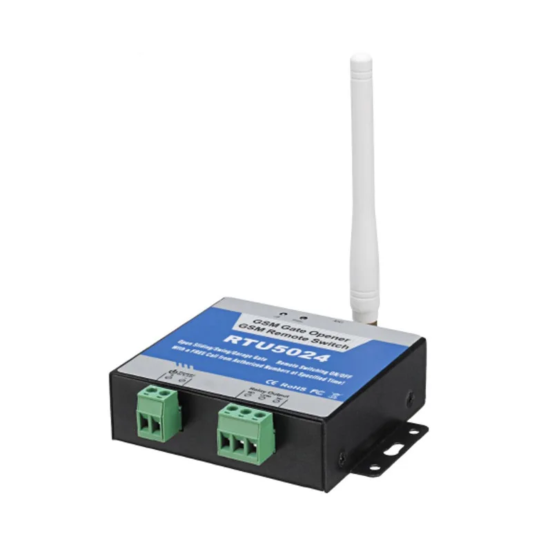 военный RTU5024 GSM Gate Opener Реле дистанционного управления доступом Беспроводной открыватель