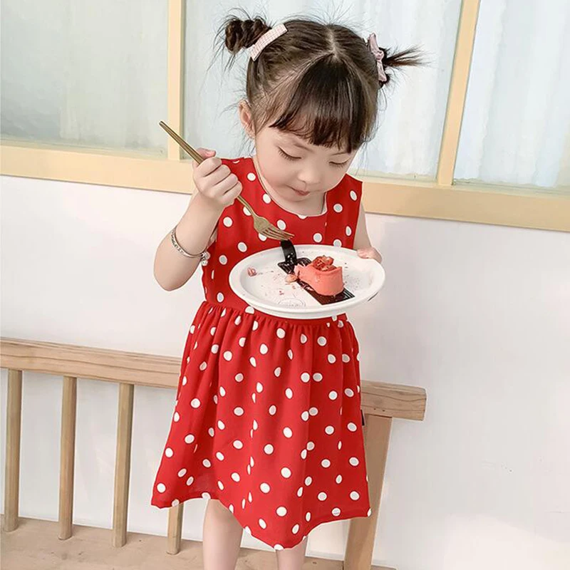 2PCS New Red Polka Dots Summer Mother Daughter Sashes Dresses Family Matching Clothes Boho Dress Gifts for Girls Mommy Vestidos 2PCS New Red Polka Dots Summer Mother Daughter Sashes Dresses Family Matching Clothes Boho Dress Gifts for Girls Mommy Vestidos
