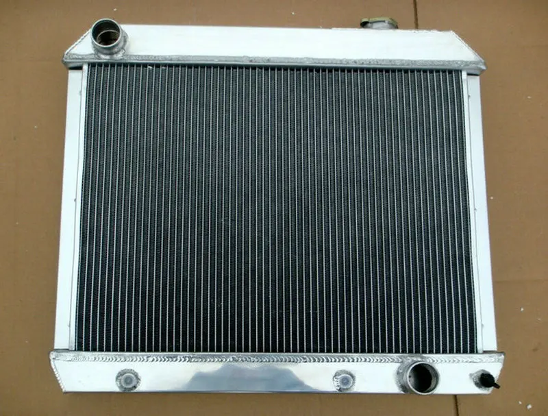3ROW aluminum radiator For Chevy Truck C10/C20/C30 1963 1966 in Oil