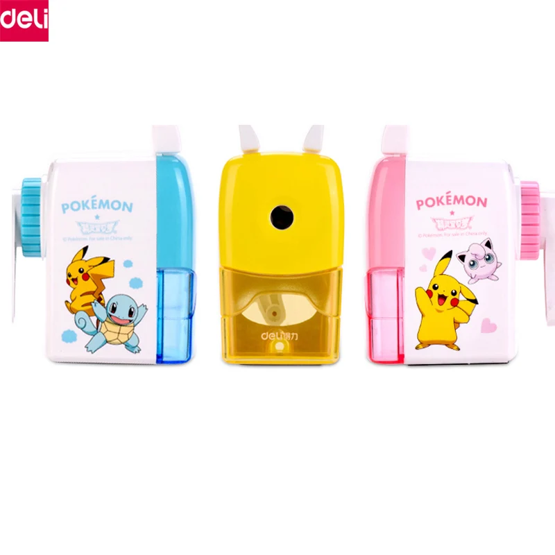 

Deli Pencil Sharpener Handheld Cute Stationery Sharpener Cutter Rewarding Gift Office School Supplies