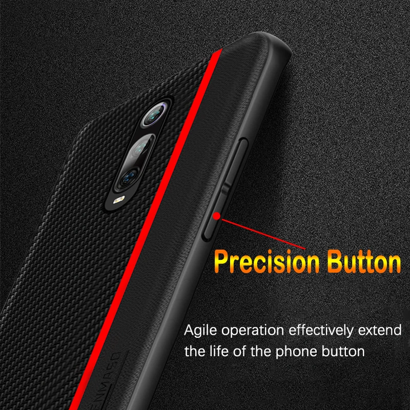 Для Xiaomi mi 9T красный mi K20 Pro чехол Оригинальное углеродное волокно Кожаный противоударный чехол для Xiaomi mi 9T красный mi K30 5G K20 Pro Чехол