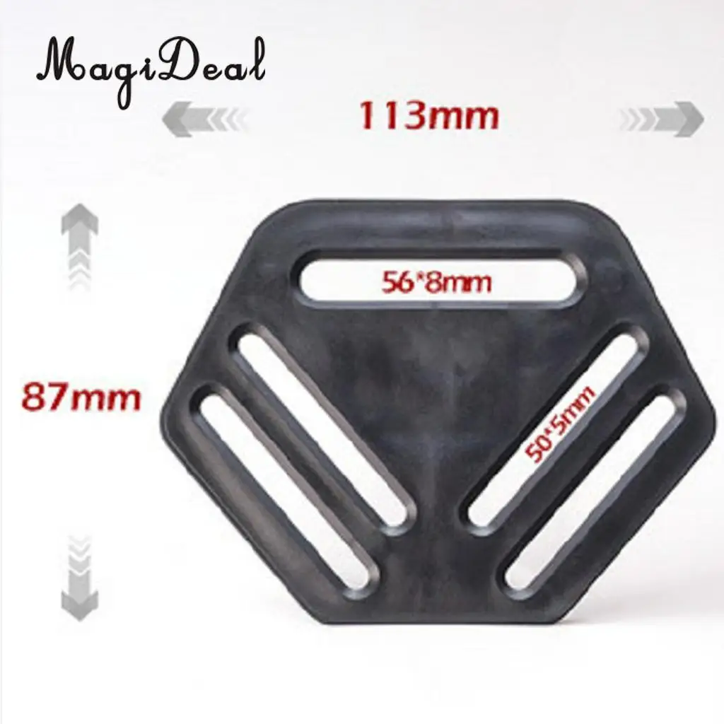 Plastic Buckle For Rock Climbing Safety Harness Back Hanging Point Connect