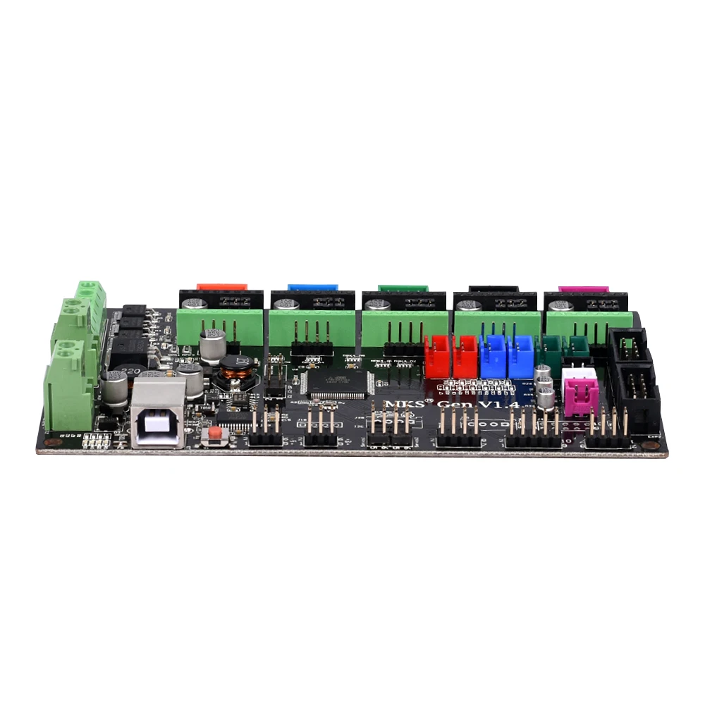 Плата управления MKS Gen V1.4 материнская плата Mega 2560 R3 RepRap Ramps1.4 совместимая с a4988 Drv8825