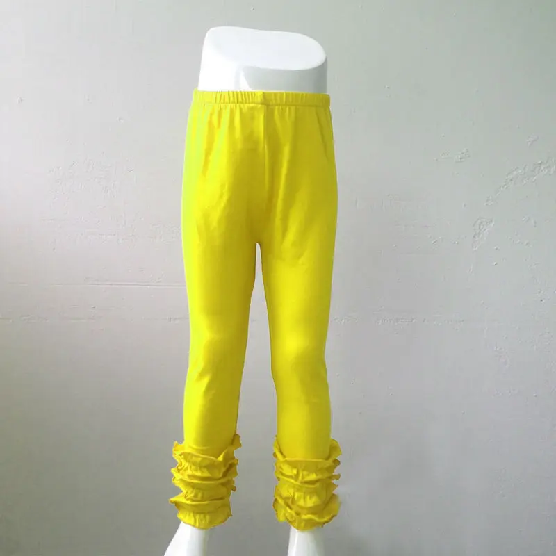 yellow leggings for baby girl