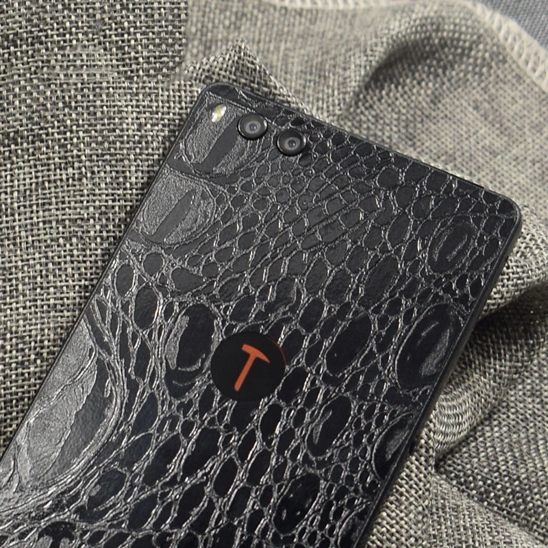 

Crocodile Snakeskin Pattern Decorative Back For Smartisan Nut 3 Mobile Phone Protector Nut3 Back Film Stickers AE Saver Ship