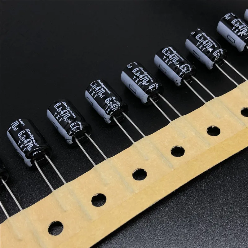 

20pcs 470uF 6.3V Rubycon YXF Series 8x11.5mm Low Impedance Long Life 6.3V470uF Electrolytic capacitor