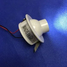 10 шт./лот DC12V белый мини светодиодная лампа Кабинет свет лампы 3 Вт высокой мощности Мощность Led белое свечение, теплое белое свечение, Освещение в помещении 3 года гарантии