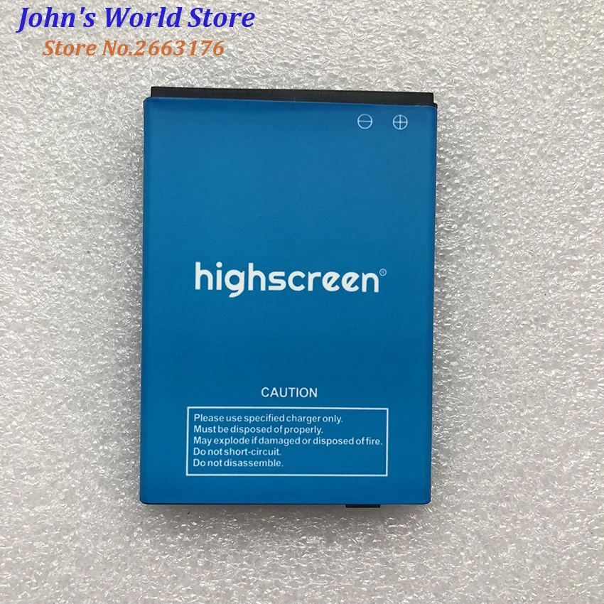Высокое качество оригинал для Highscreen EASY F батареи сотовые телефоны аккумуляторы