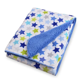 

New Designs Baby Blanket Super Soft Factory Sales Baby Product Swaddle Blanket 76*102CM HTRQ0001