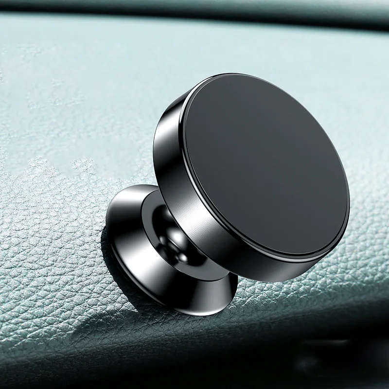 Плетение телефона крепление в виде кольца на палец для автомобиля Магнитная автоматическая поддержка вентиляционное отверстие крепление магнит Универсальный держатель для iPhone 11 Pro XR XS Max - Цвет: Black