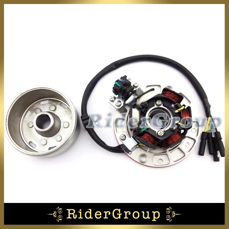 Китайский YX 140cc 150cc 160cc комплект ротора статора двигателя с светильник кой для