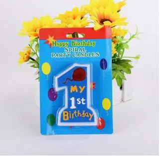 Многоцветная восковая свеча с буквами для детей на день рождения, Милая 16 стильная зубочистка, торт, украшение для детской вечеринки, свеча с цифрами - Цвет: 17