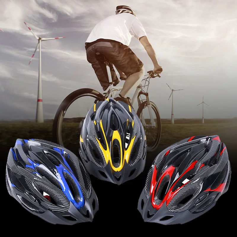 6CF5 Bicycle Cycling Helmet Bike Adjustable Ultralight Mountain Shockproof NAS 