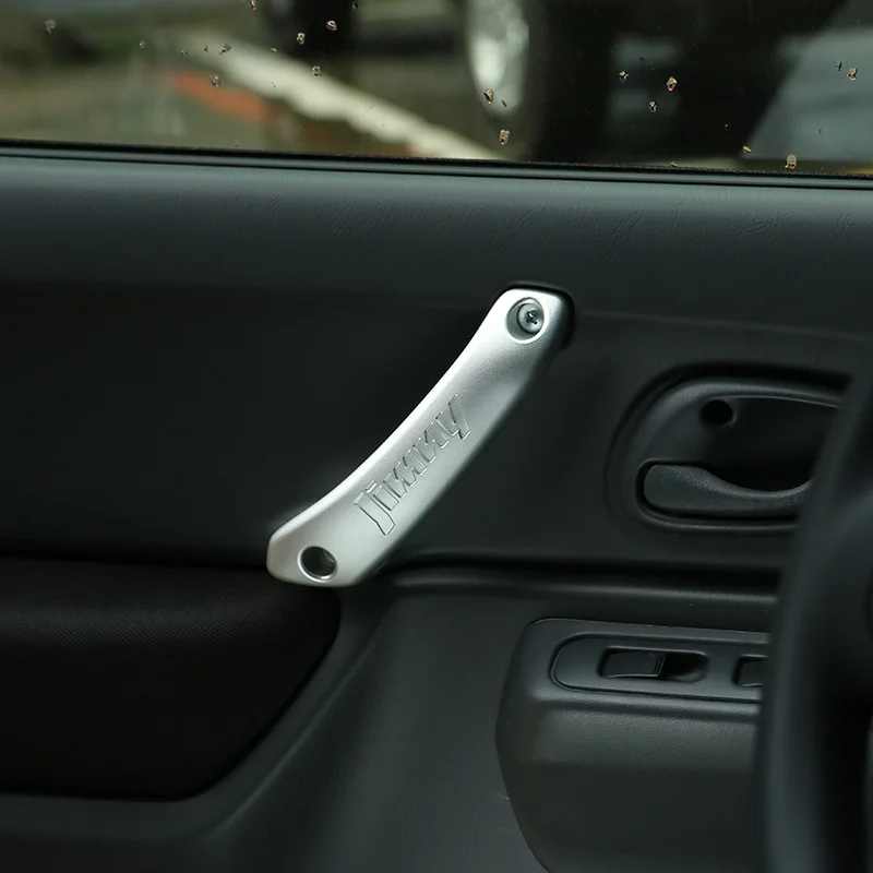 SHINEKA алюминиевый сплав внутренняя дверная ручка накладка наклейка подходит для Suzuki Jimny автомобильные аксессуары