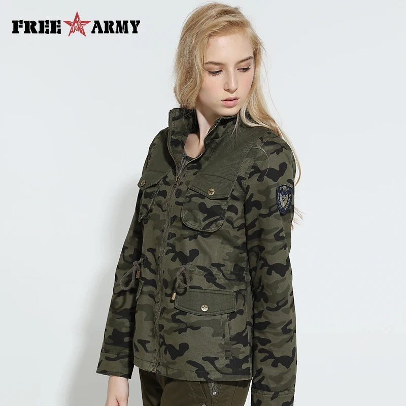 Brand New Autumn Jacket Outerwear Womens Casual Camouflage Jacket Brand New Autumn Jacket Outerwear Womens Casual Camouflage Jacket Coat Hooded Plus Size Military Coats And Jackets Wgs 8611C-in Basic Jackets from Women's ... - Brand New Autumn Jacket Outerwear Womens Casual Camouflage Jacket