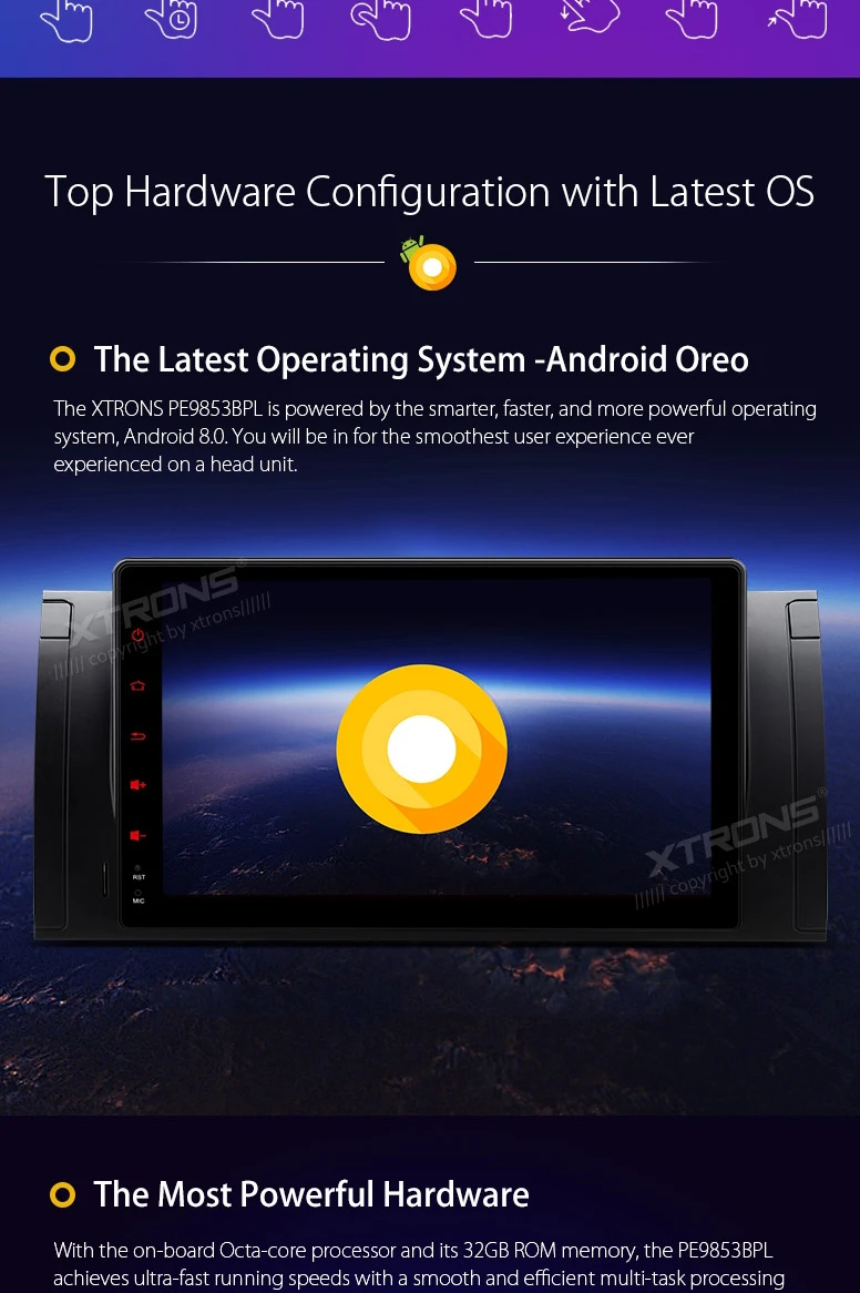 Sale 9" Android 8.0 OS Car Multimedia GPS Radio for BMW X5 E53 1999-2006 & E39 M5 1999-2003 & E39 1995-2003 with 4GB RAM 32GB ROM 4