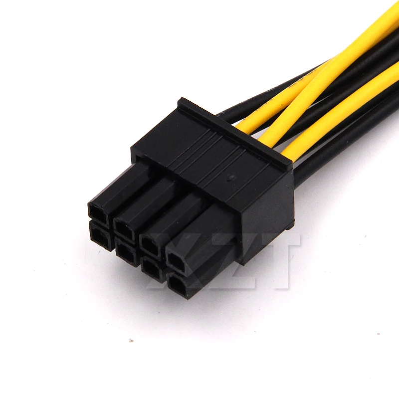 10 шт. 2 IDE двойной LP4 4pin до 8 Pin PCI E Y Molex графическая Видеокарта адаптер питания