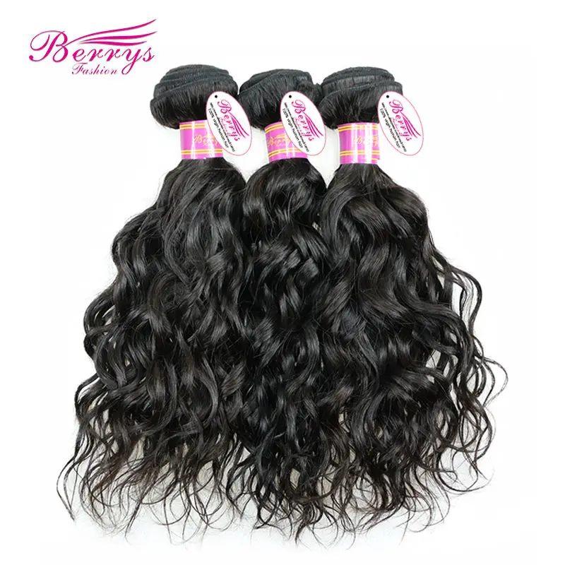 Peruvian Virgin Hair Water Weave 3pcs/lot (12" 26") cheap price hair extension Berrys Hair