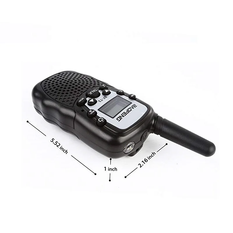 2pcs Baofeng BF-T3 Walkie Talkie Best Gift for Kids Children Radio Mini Handheld T3 Wireless Two Way Radio Kids Toy Woki Toki