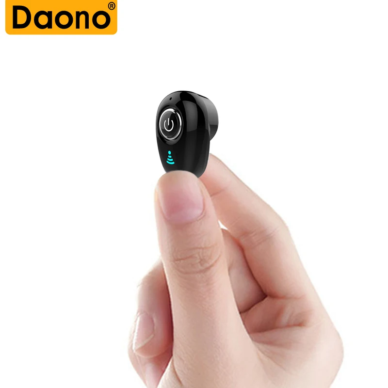 DAONO S650 мини bluetooth-наушники беспроводные наушники с микрофоном Hi-Fi свободные руки