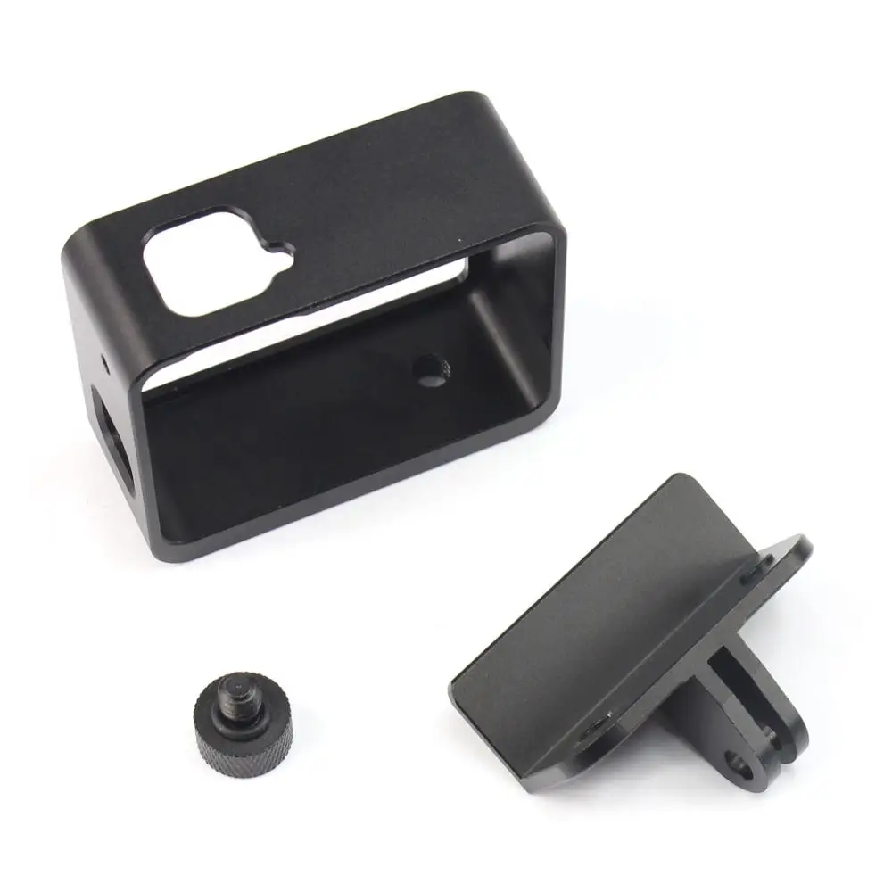 Для Gopro5 Hero5 5 камера с ЧПУ Защитная металлическая рамка крепление противоударный и защита от падения Чехол Аксессуар коробка черный красный золотой - Цвет: Black