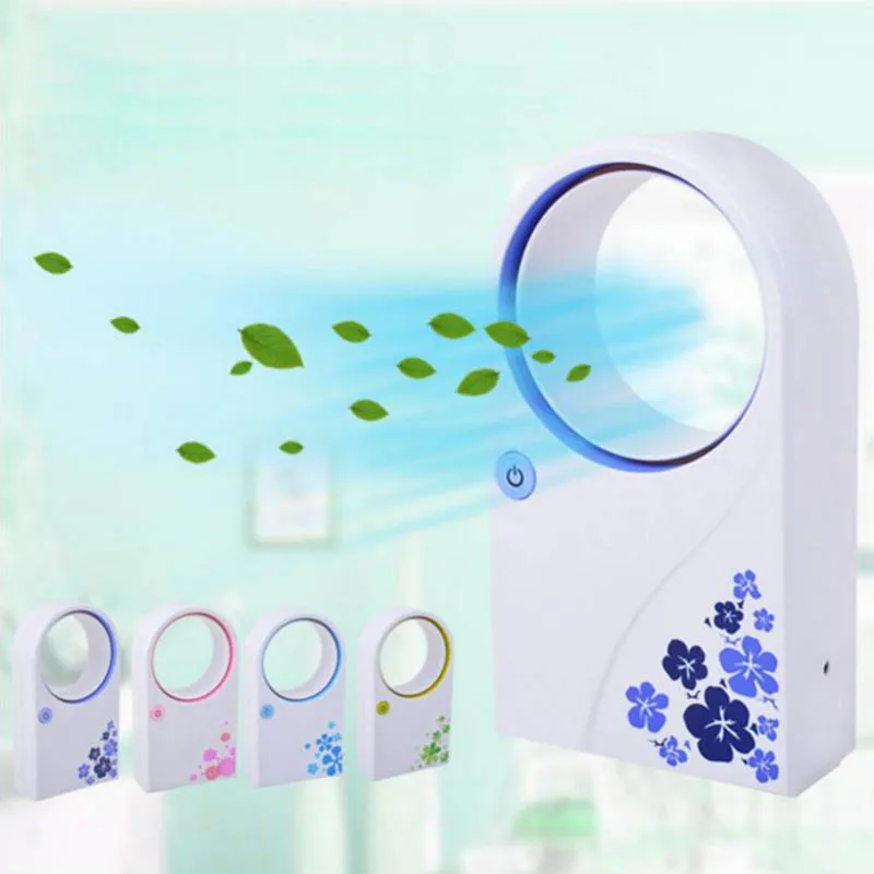 

Portable Mini USB Fan Without Blades Cooling Fan Bladeless Fan Notebook PC