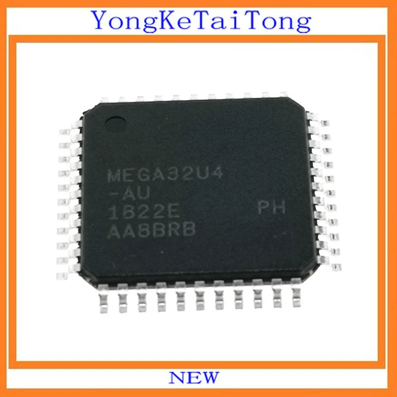 

5PCS ATMEGA32U4-AU ATMEGA32U4 ATMEGA32 MEGA32U4 MEGA32U4-AU Microcontroller IC MCU 8BIT 32KB FLASH 44TQFP