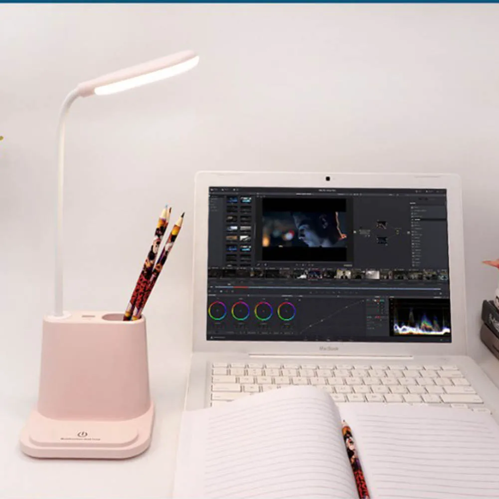 New Touch Dimmable Led Desk Lamp USB Chargeable Setting for Kids Children Reading