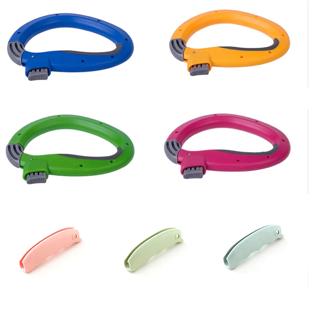 1Pc Convenient One Trip Grip Shopping Grocery Bag Grips Holder Handle Carrier Tool D Shape For Lock Labor Save | Дом и сад