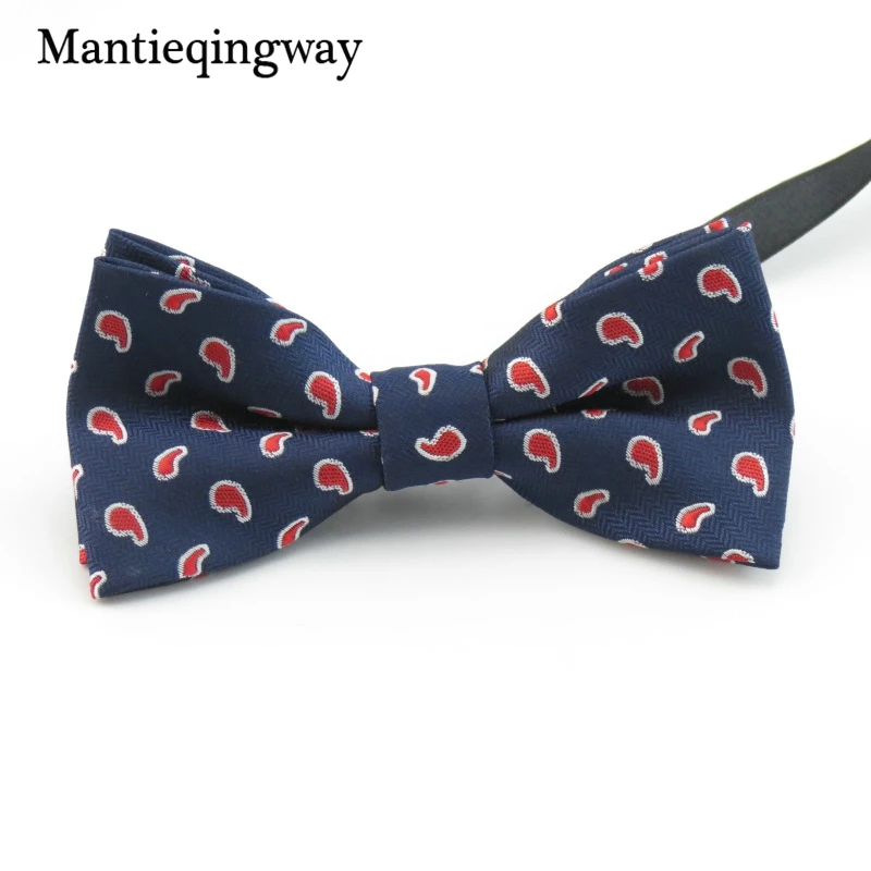 Mantieqingway/Высококачественный галстук-бабочка для детей; галстук-бабочка из полиэстера для мальчиков; вечерние галстуки-бабочки для маленьких детей - Цвет: 13