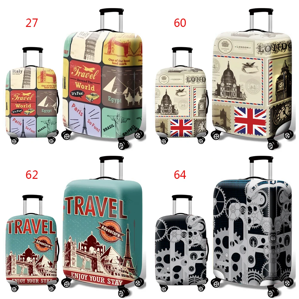 

Travel case cover is 18/20/24/28 inch thick dustproof and scratch resistant