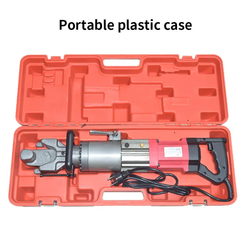 

Portable Electric Steel Bending Machine 220V/110V Rebar Bending Hydraulic Machine Bendable Bar Diameter 4-16mm
