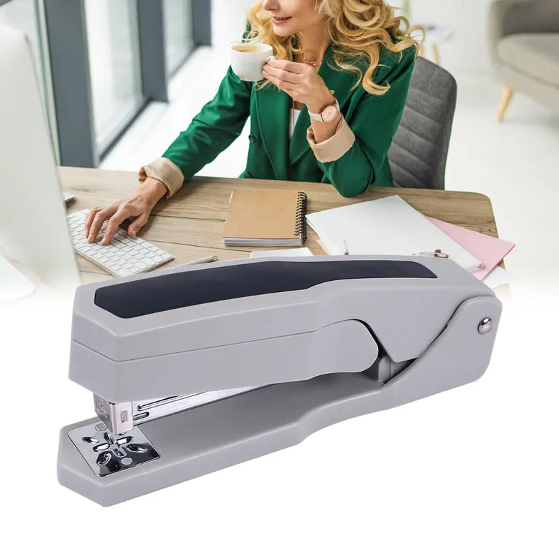 

Rotary Stapler Book Sewer Bookbinding Machine Rotatable Binder Durable Office Practical 24/6 26/6