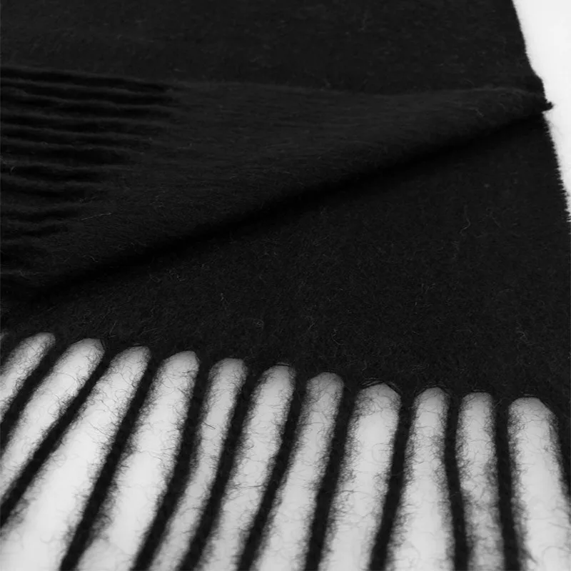 head scarves for men High quality fashion 100% pure Cashmere wool natural fabric scarf Autumn winter soft warm women mens scarf brand plain color head scarves for men