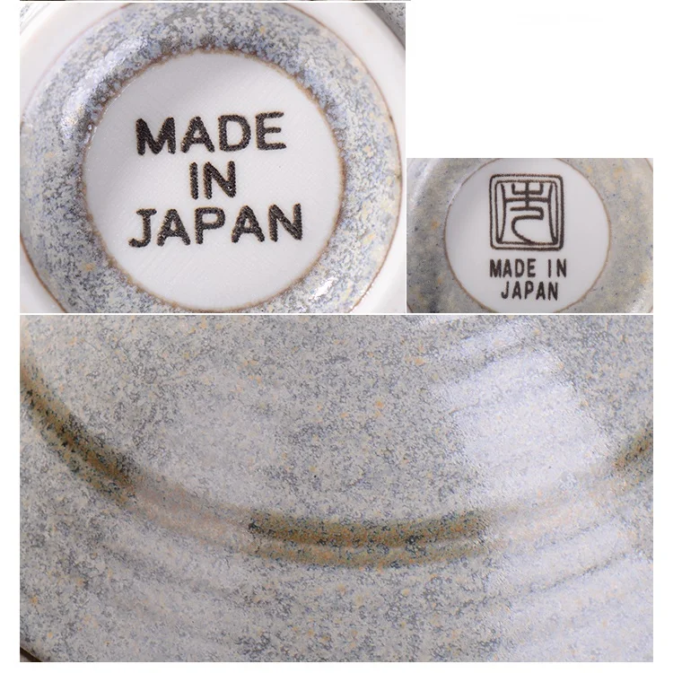1 предмет японский Керамика лапши риса пластина ручная роспись Сделано в Японии Высокое качество подглазурная креативный подарок