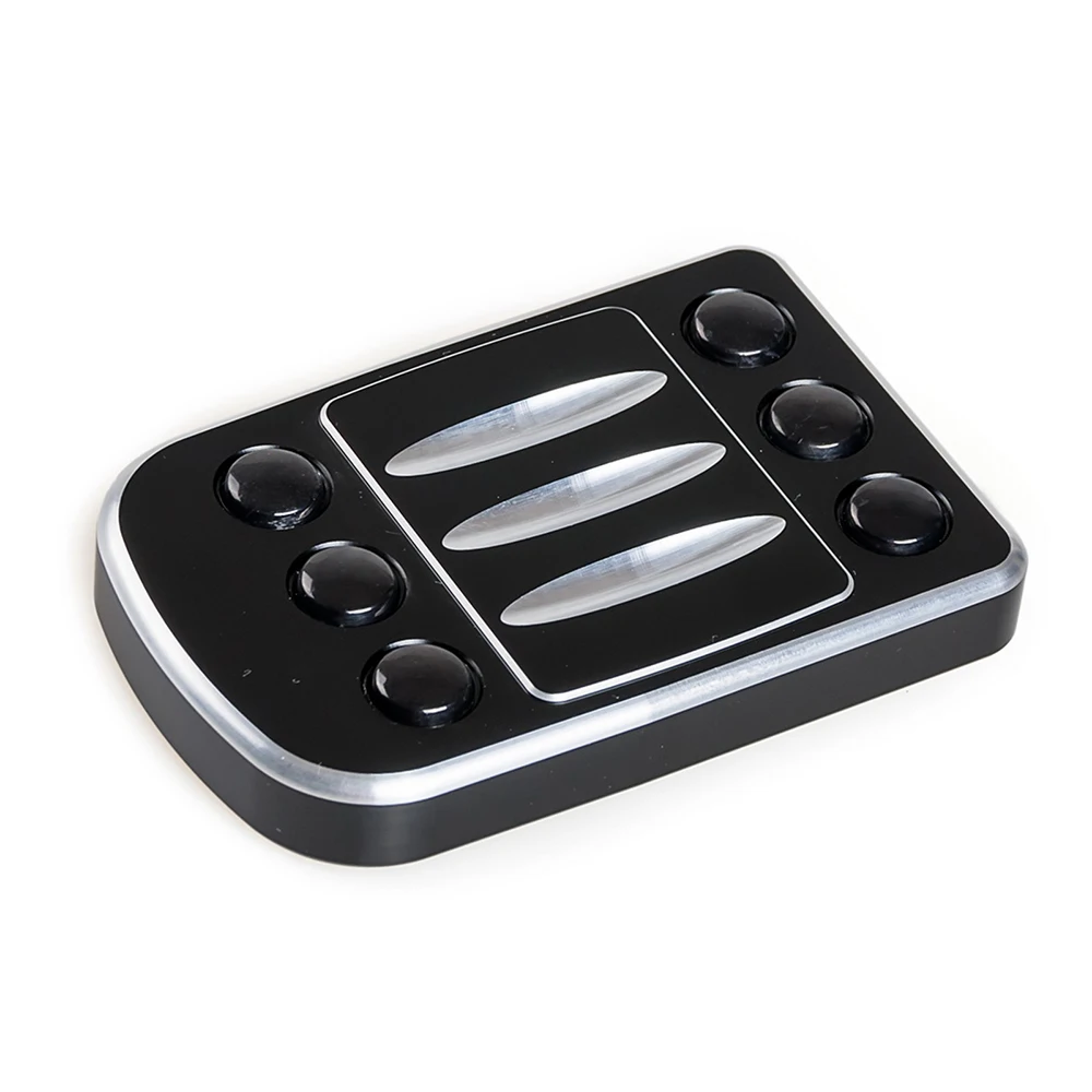 

Motorcycle CNC Edge Cut Large Parts Brake Pedal Pad For Harley Touring Softail Dyna CVO Road Glide Electra Glide Fat Boy