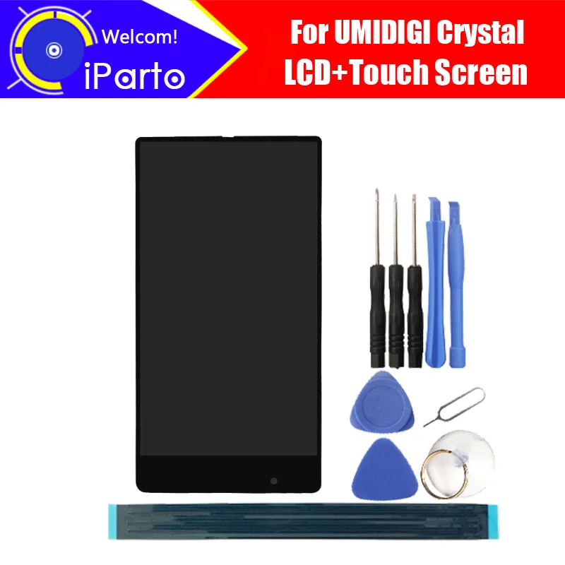 5 дюймовый Хрустальный ЖК-дисплей UMIDIGI + кодирующий преобразователь сенсорного