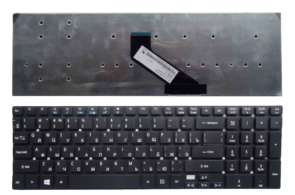 GZEELE RU новая клавиатура для ноутбука acer Aspire V3-772 V3-772G Русский