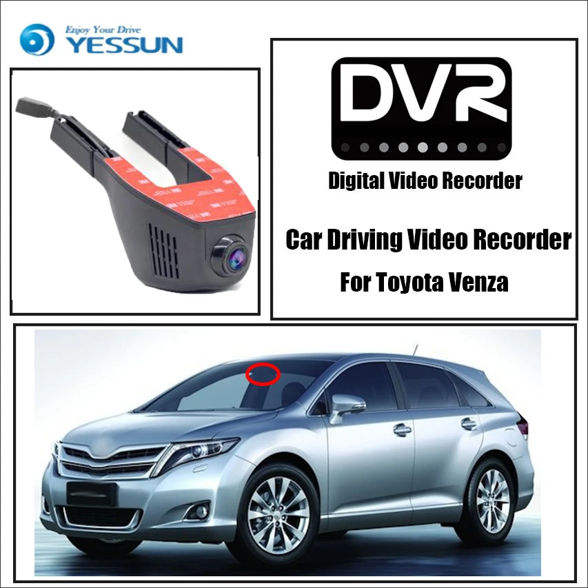 Видеорегистратор YESSUN для Toyota Venza Wifi DVR мини камера Novatek 96658 FHD 1080P видеорегистратор