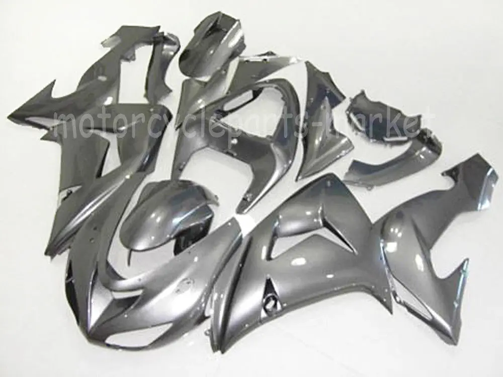 ABS пластик литья под давлением обтекатель кузова для Kawasaki Ninja ZX-10R ZX10R 2006-2007