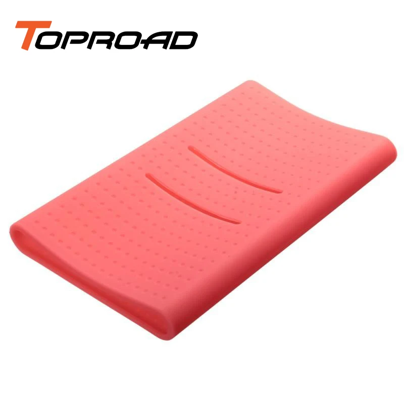 TOPROAD Силиконовый Чехол резиновый чехол для Xiaomi 10000 мАч PRO Power Bank USB Type-C MI зарядное